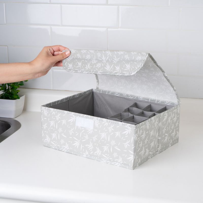 Organizador-Plegable-Con-Secciones-Minimalista-Textil-Gris-32x26x12-cm-2-27426