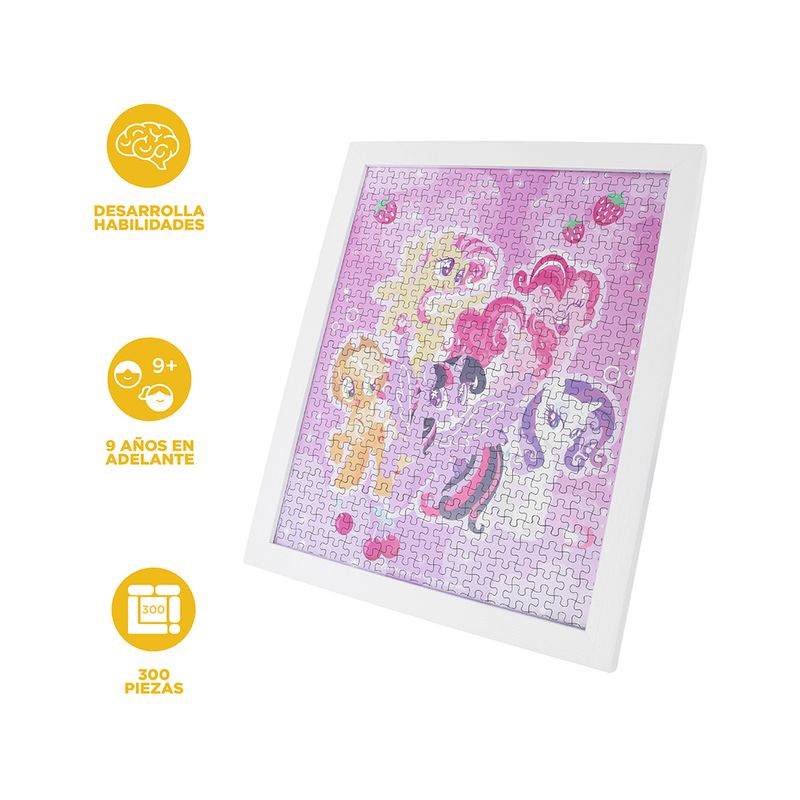 Rompecabezas-My-Little-Pony-Aventuras-M-gicas-25-4x30-5-cm-300-Piezas-3-27429