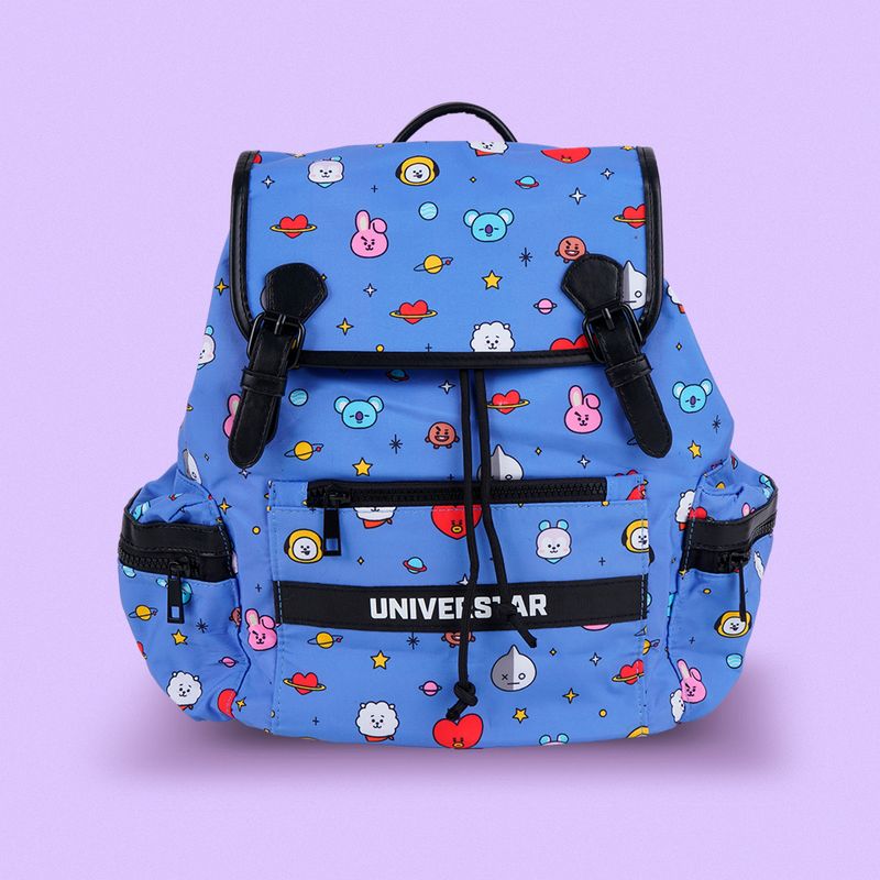 Mochila-BT21-Multiestampado-Textil-Azul-12x26x15-cm-2-27445