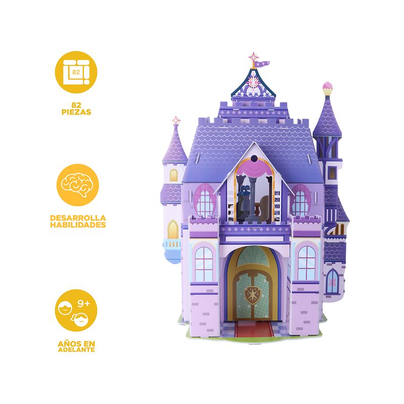 Rompecabezas-My-Little-Pony-Escenario-Castillo-3D-33-8x24x45-5-cm-82-Piezas-4-27511