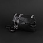 Bolso-Crossbody-Dise-o-Metalizado-100-Poli-ster-Negro-20x15x7-cm-3-27577