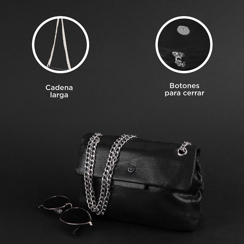 Bolso-Crossbody-Dise-o-Metalizado-100-Poli-ster-Negro-20x15x7-cm-6-27577