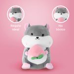 Peluche-H-mster-Con-Melocot-n-Felpa-18x25-cm-5-27634