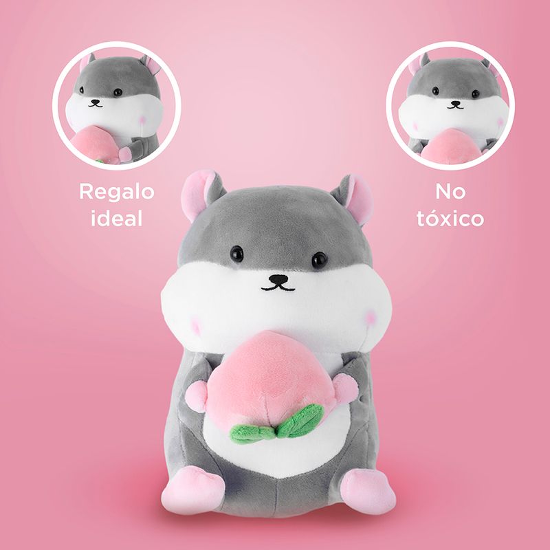 Peluche-H-mster-Con-Melocot-n-Felpa-18x25-cm-5-27634