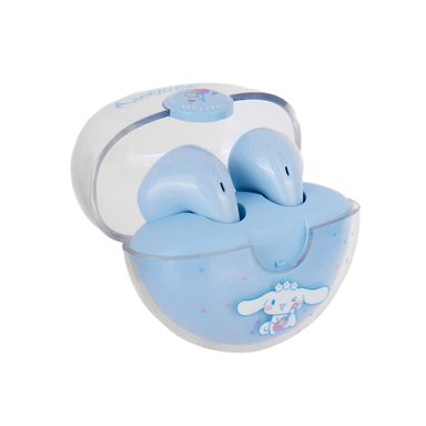 Audífonos Inalámbricos Con Estuche De Carga Sanrio Cinnamoroll Azules 5x5 cm TWS