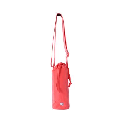 Bolso Porta Cilindro Textil Coral 27x9x9 cm