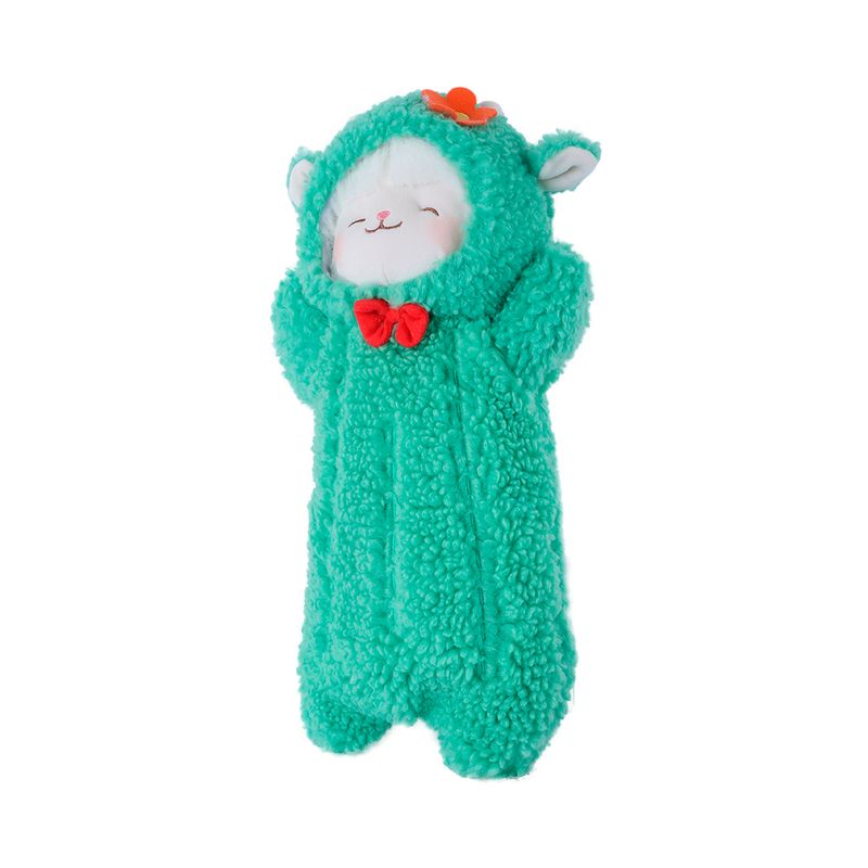 Peluche-Corderito-Con-Su-ter-Tejido-Felpa-Verde-14x33-cm-1-27040
