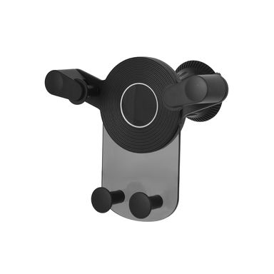 Soporte De Celular Para Auto Sintético Negro 12.5x11 cm