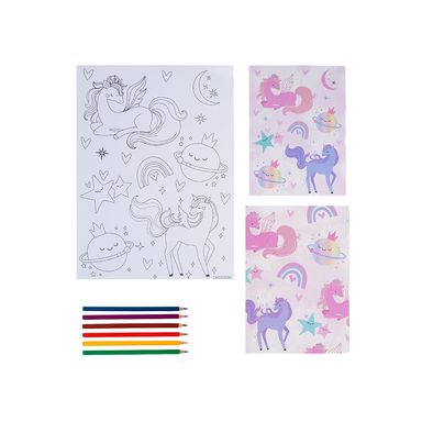 Kit De Dibujo Unicornio 10 Piezas