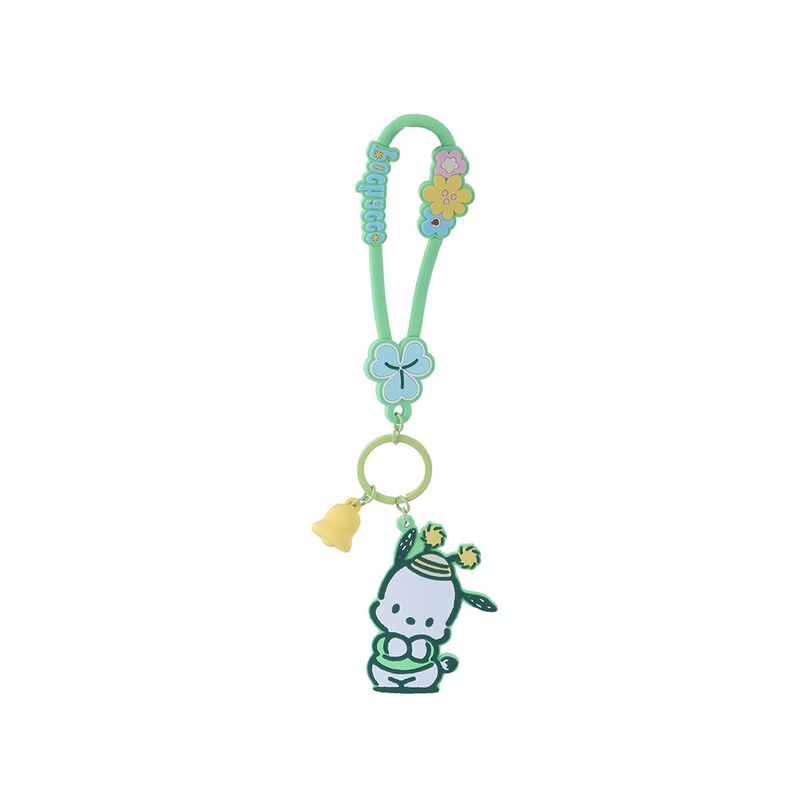 Accesorio-Decorativo-Para-Celular-Sanrio-Pochacco-Silicona-Verde-20-cm-1-27156