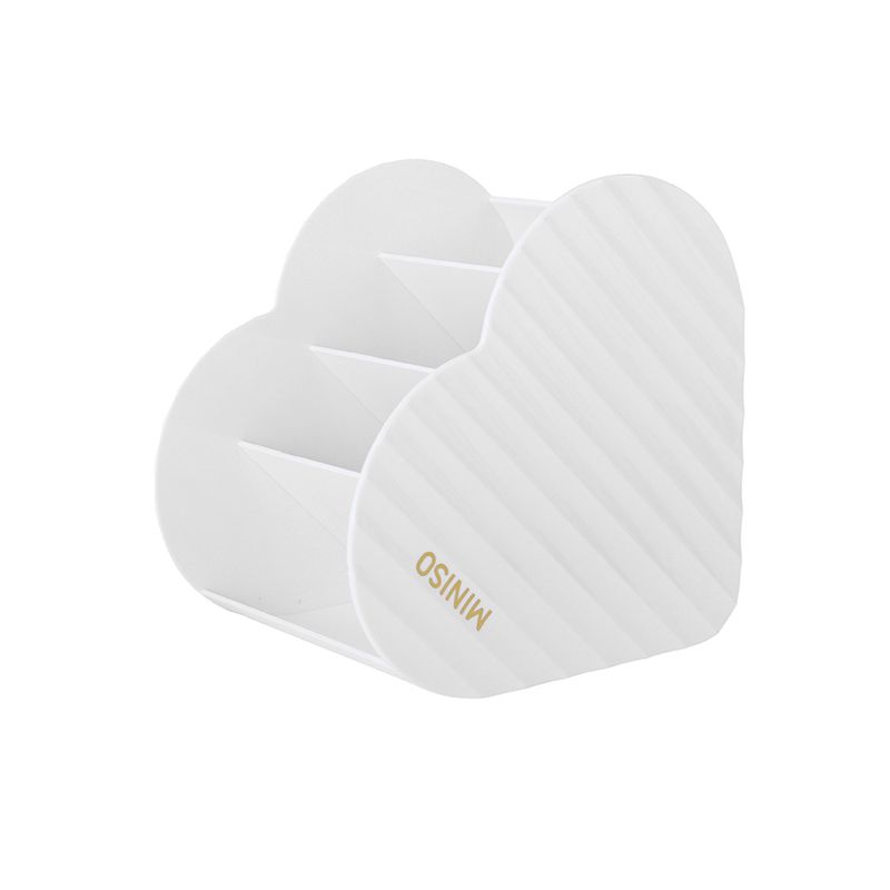Organizador-De-Escritorio-Con-Secciones-Dise-o-De-Coraz-n-Pl-stico-Blanco-17x17-cm-1-27430