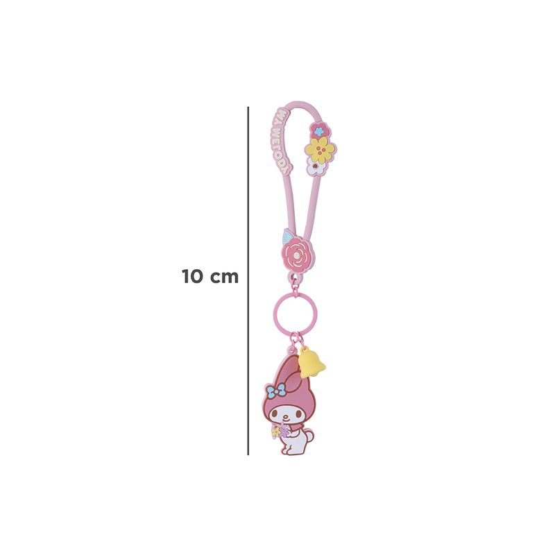 Accesorio-Decorativo-Para-Celular-Sanrio-My-Melody-Silicona-Rosa-10-cm-4-27155