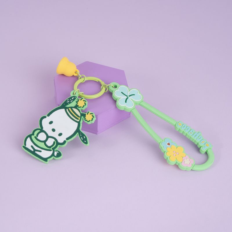 Accesorio-Decorativo-Para-Celular-Sanrio-Pochacco-Silicona-Verde-20-cm-3-27156