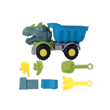 Vehículo De Juguete Diseño De Dinosaurio Sintético Verde 34x17 cm