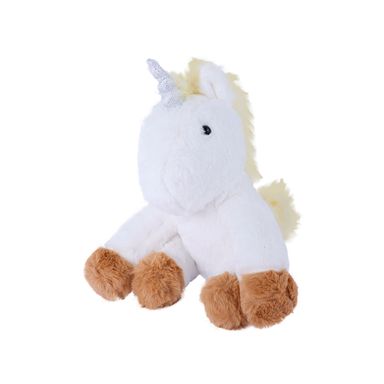 Peluche Unicornio Felpa Blanco 13x27 cm