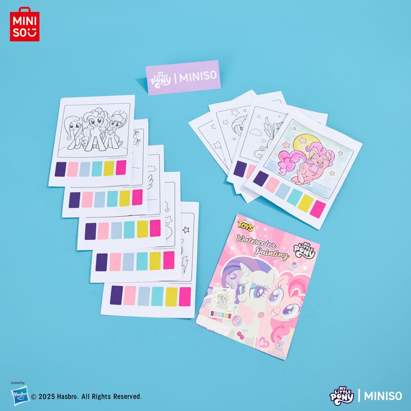 Kit-De-Dibujo-My-Little-Pony-Pinkie-Pie-Twilight-Sparkle-Acuarela-13-Piezas-2-27504