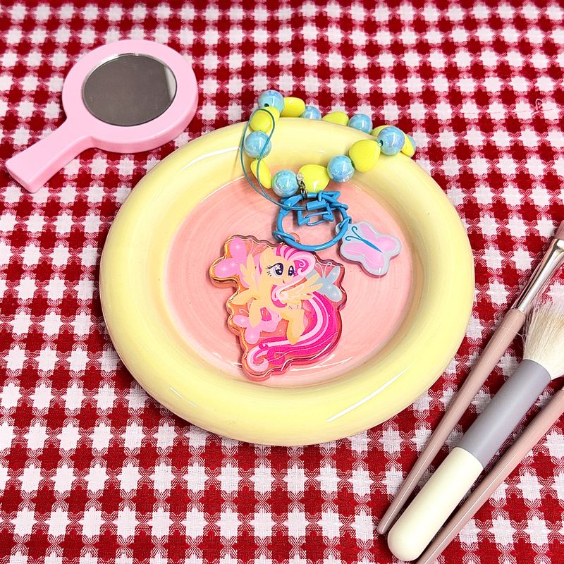 Accesorio-Decorativo-Para-Celular-My-Little-Pony-Fluttershy-Sint-tico-19-cm-2-27542