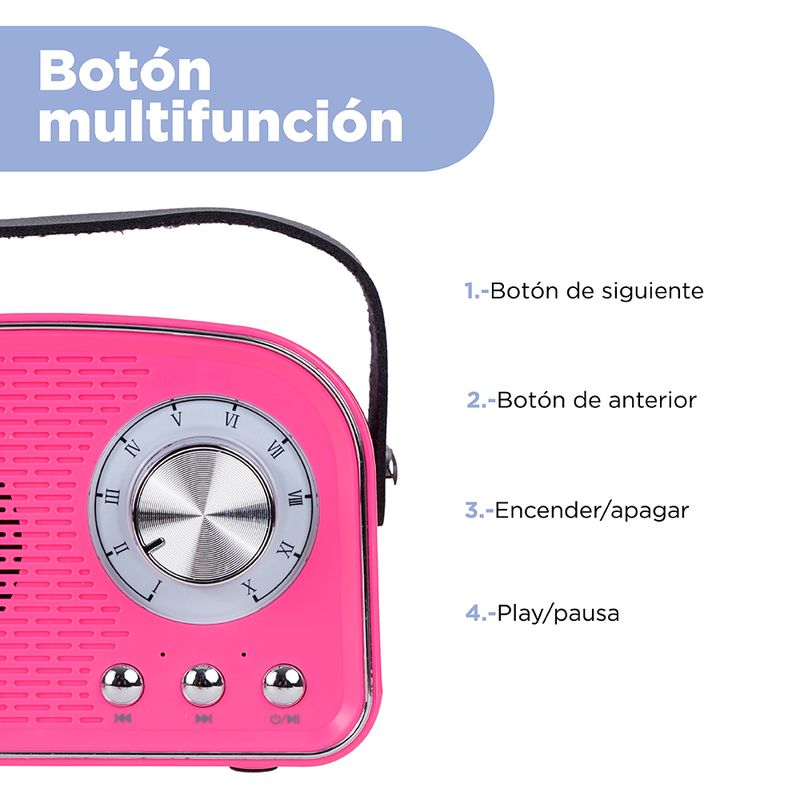 Bocina-Inal-mbrica-Barbie-Dise-o-Tipo-Radio-Rosa-6-26206