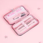 Kit-Manicure-Con-Estuche-Gatita-Mousse-Mikko-Acero-Inoxidable-Rosa-5-Piezas-3-26731
