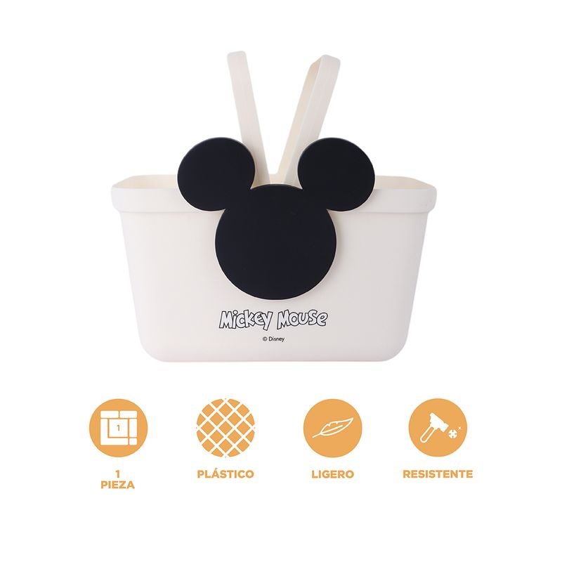Cesta-De-Almacenamiento-Disney-Mickey-Mouse-Sint-tica-Beige-24x17-cm-3-26741