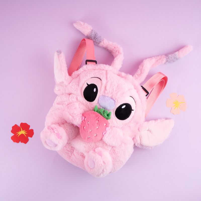 Mochila-Infantil-Disney-ngel-Textil-Rosa-25x18x25-cm-3-26863