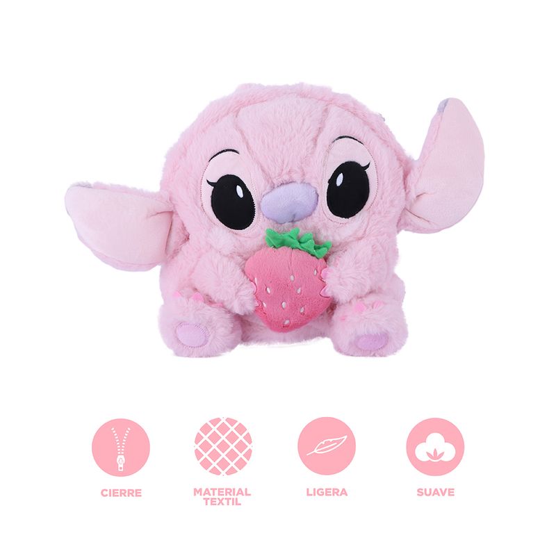 Mochila-Infantil-Disney-ngel-Textil-Rosa-25x18x25-cm-4-26863