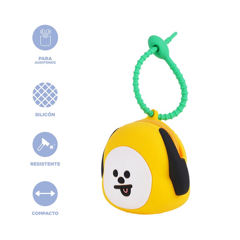 Funda-Protectora-Para-Aud-fonos-BT21-Chimmy-Silicona-Amarilla-7-5x7-Cm-3-26905