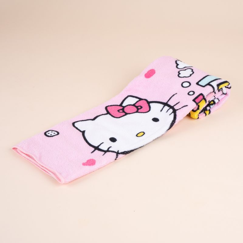 Toalla-Para-Manos-Sanrio-Hello-Kitty-Textil-Rosa-81x40-cm-4-26935