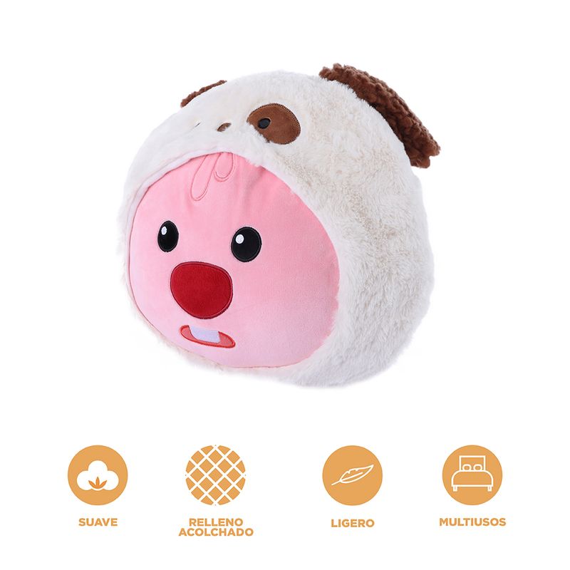 Coj-n-Decorativo-Zanmang-Loopy-Disfrazado-De-Perrito-Felpa-Blanco-40x40-cm-3-26945