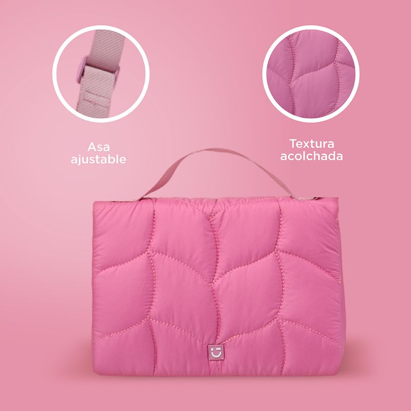 Bolso-Crossbody-Miniso-Acolchado-Textil-Rosa-5-26449