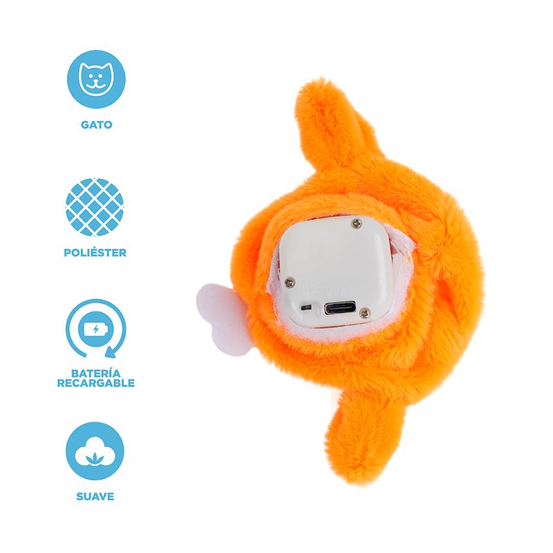 Juguete-Para-Gatos-MINISO-Dundun-El-ctrico-Naranja-3-26273
