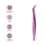 Pinza-Para-Pesta-as-Aplicador-Acero-Inoxidable-Rosa-14-cm-3-26986