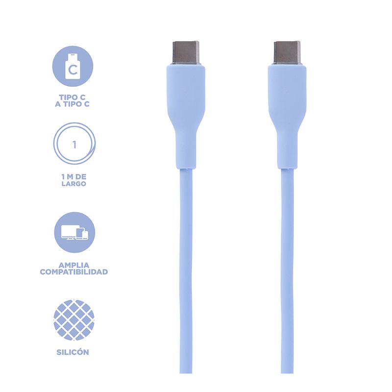 Cable-De-Carga-Y-Datos-Miniso-USB-A-Tipo-C-Sint-tico-Azul-60W-4-26460