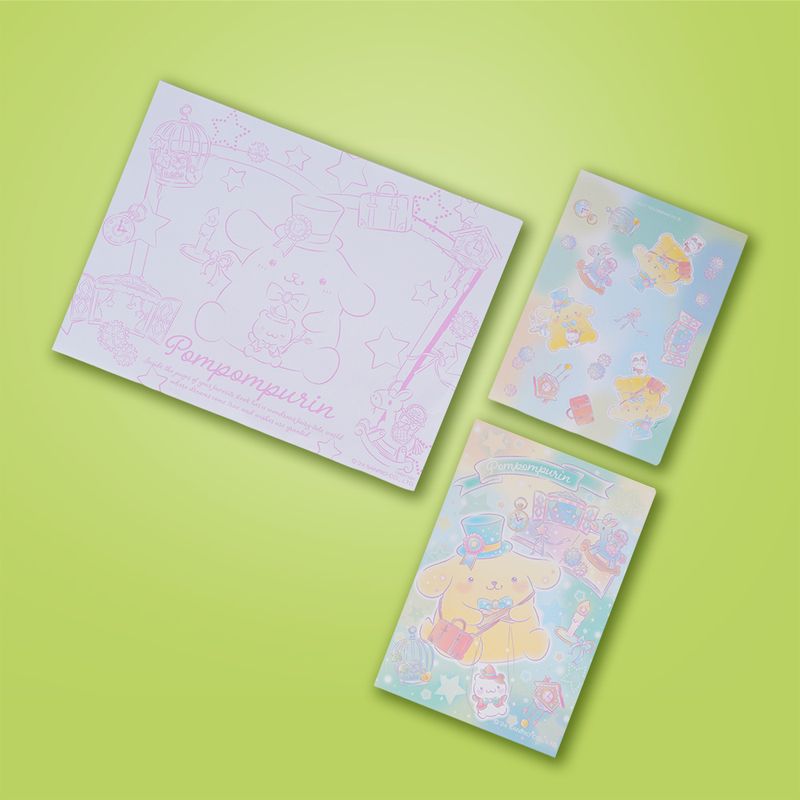 Kit-De-Dibujo-Sanrio-Pompompurin-Vidente-M-gico-10-Piezas-2-27129