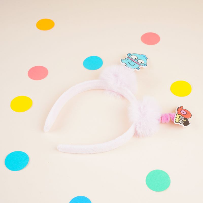 Diadema-Infantil-Sanrio-Hangyodon-Textil-Rosa-5-27183
