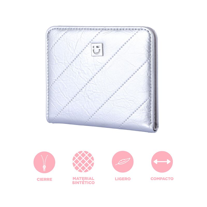 Cartera-Para-Mujer-Sint-tica-Plateada-11x10x2-cm-4-27220