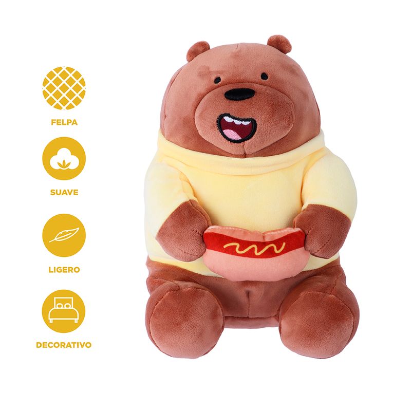 Peluche-We-Bare-Bears-Pardo-Con-Hot-Dog-Caf-3-26371