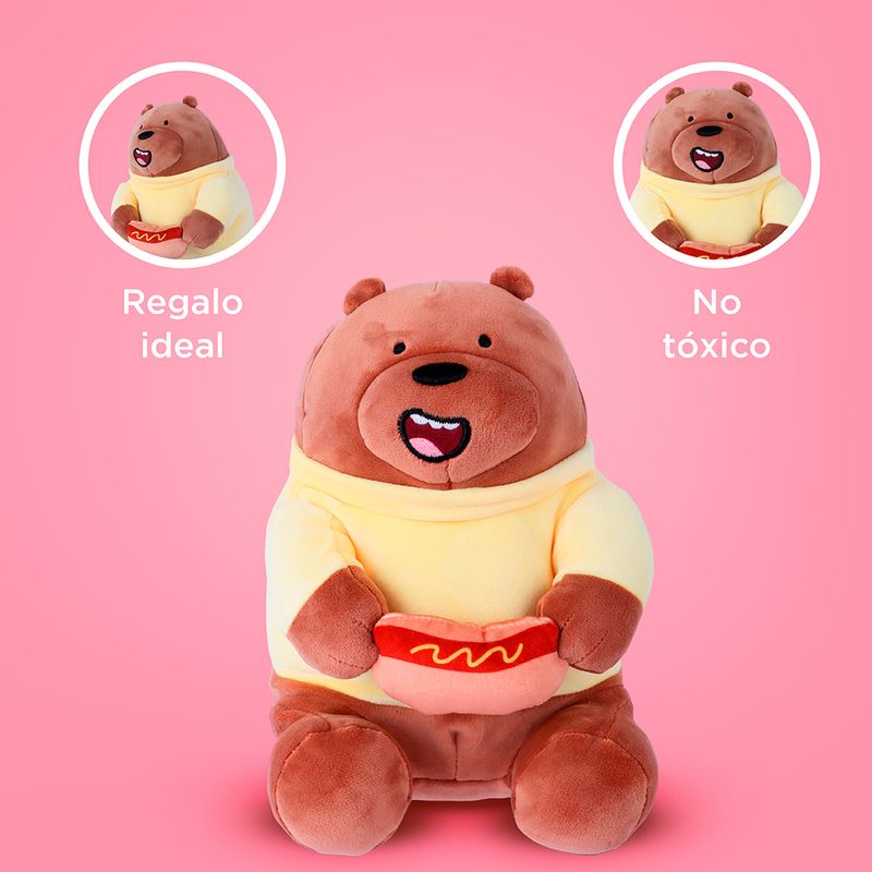 Peluche-We-Bare-Bears-Pardo-Con-Hot-Dog-Caf-5-26371