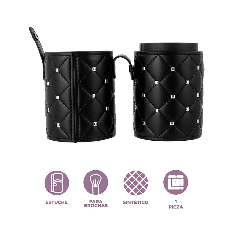 Funda-Port-til-Para-Brochas-De-Maquillaje-Miniso-Sint-tica-Negra-5-26669