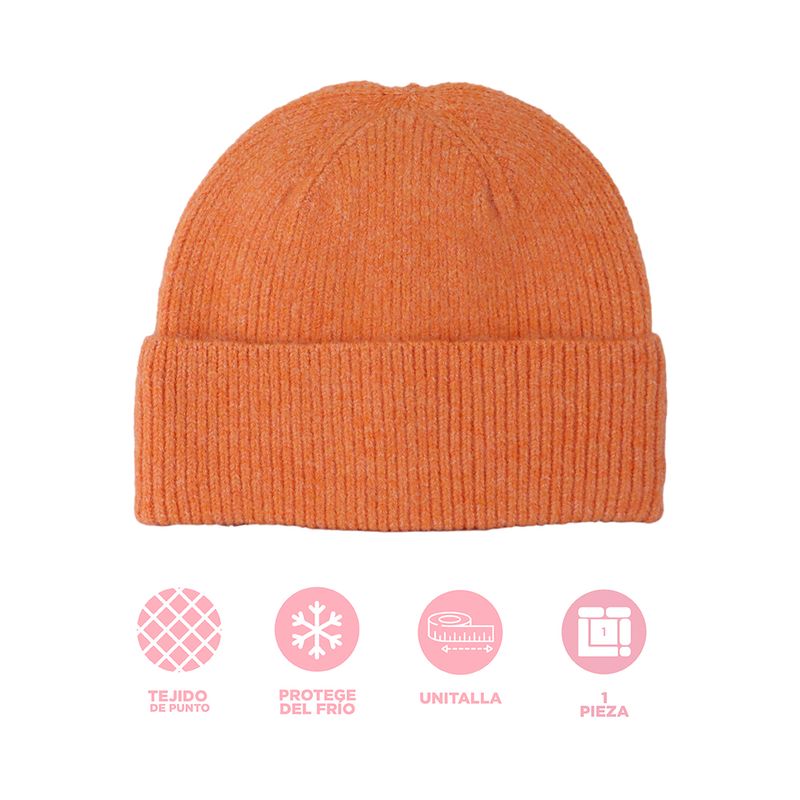 Gorro-De-Invierno-Tejido-Naranja-Unitalla-57-cm-4-27335