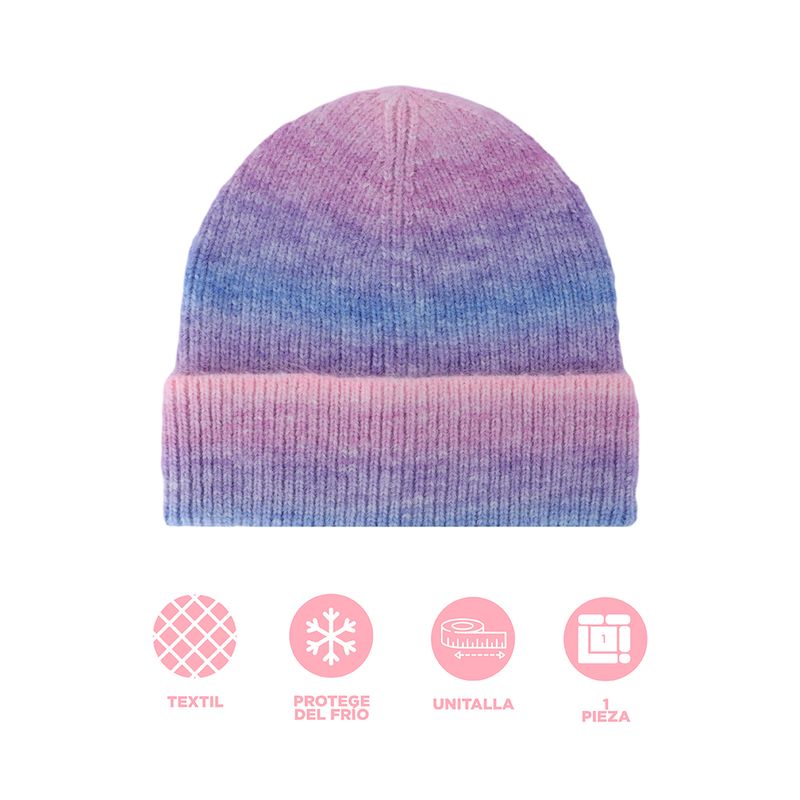 Gorro-De-Invierno-Tejido-Textil-Degradado-57-cm-Unitalla-3-27337