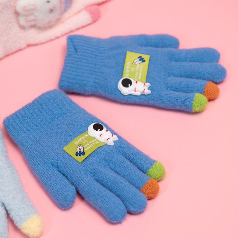 Guantes-De-Invierno-Infantiles-Astronauta-Doble-Capa-Textiles-Azules-Unitalla-3-27339