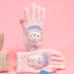 Guantes-De-Invierno-Infantiles-Conejito-Afelpados-Textiles-Rosas-Unitalla-3-27342