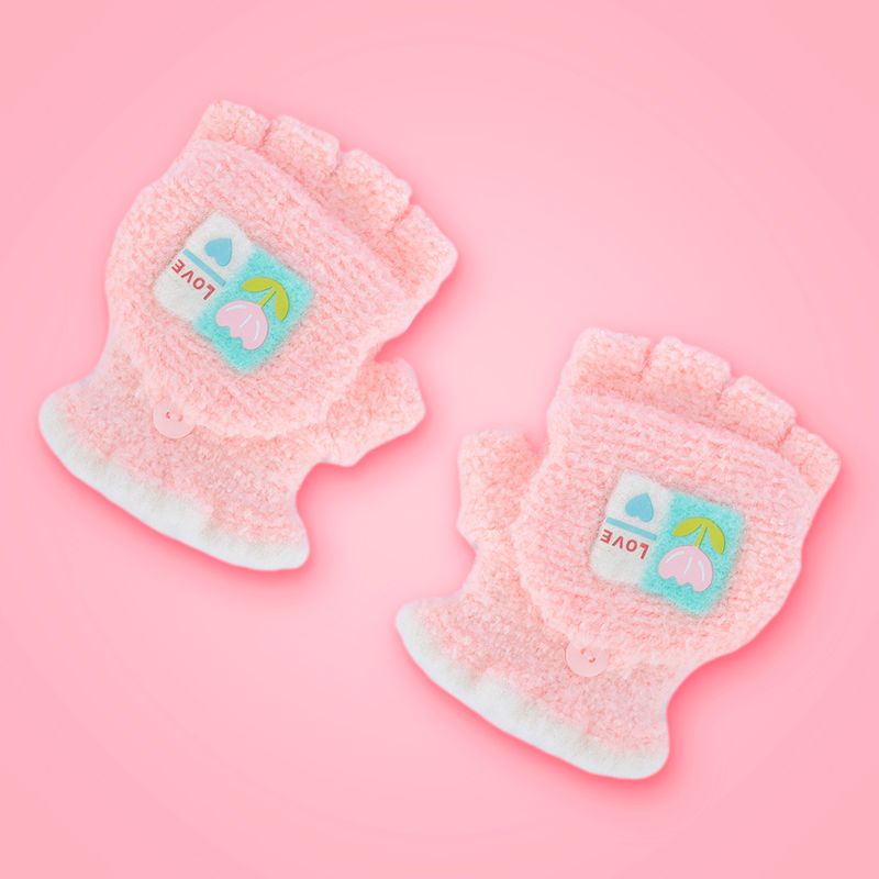 Guantes-De-Invierno-Infantiles-Textiles-Rosa-Unitalla-2-27343