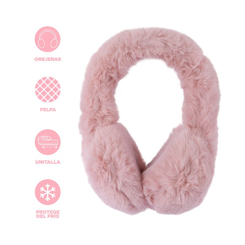 Orejeras-De-Invierno-Afelpadas-100-Poli-ster-Rosas-20x14-cm-3-27344