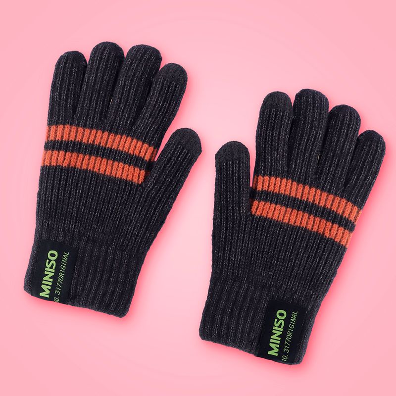 Guantes-De-Invierno-Para-Hombre-Doble-Capa-Textiles-Gris-Jaspeado-Unitalla-2-27348