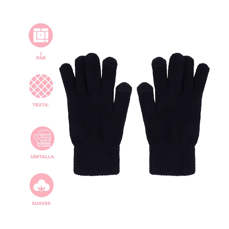 Guantes-De-Invierno-Textiles-Negros-Unitalla-3-27352