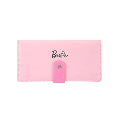 Cartera Larga Para Mujer Barbie Sintética Rosa 19x11 cm
