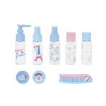 Kit-Botellas-De-Viaje-MINISO-Sr-Miniso-Francia-Azules-8-Piezas-1-26235
