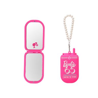 Espejo Barbie Diseño Tipo Celular Sintético Rosa